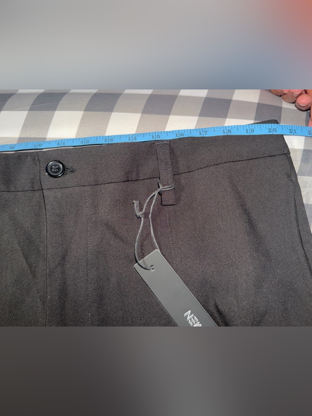 Fashion Nova Black Wide-Leg Pleated Men’s Dress Pants - Picture 6 of 7